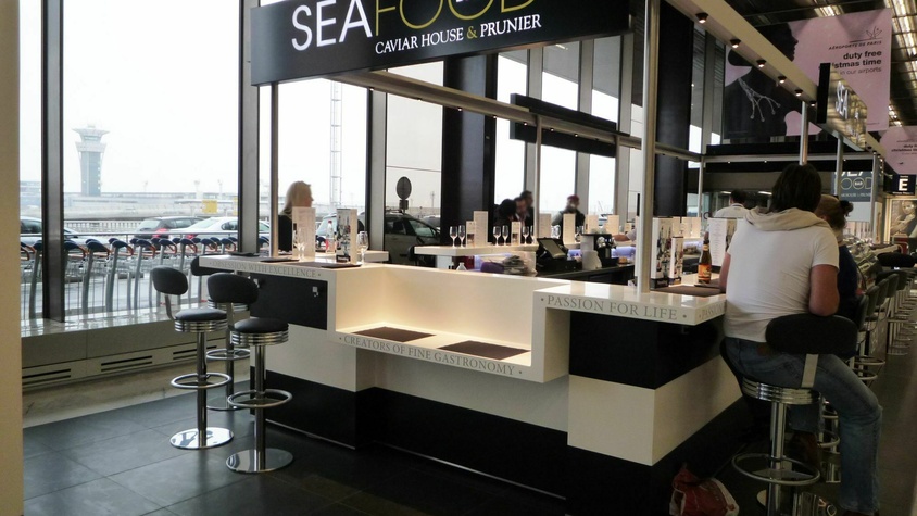 Seafood Bars Caviar House &amp; Prunier Aéroports et Grands Magasins