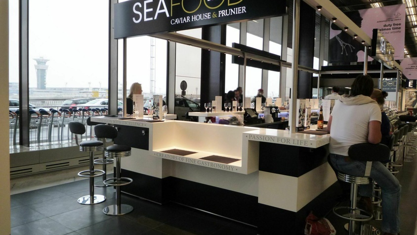 Seafood Bars Caviar House & Prunier Aéroports et Grands Magasins